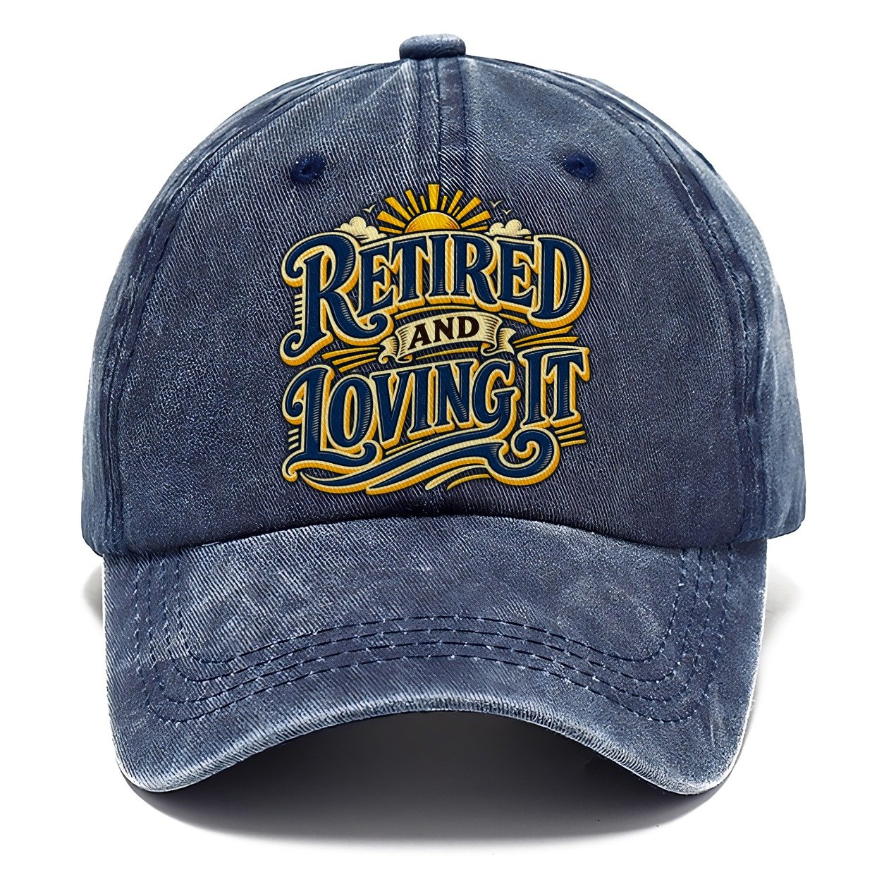 Retired And Loving It Retired Living Classic Cap – Twilight Navy
