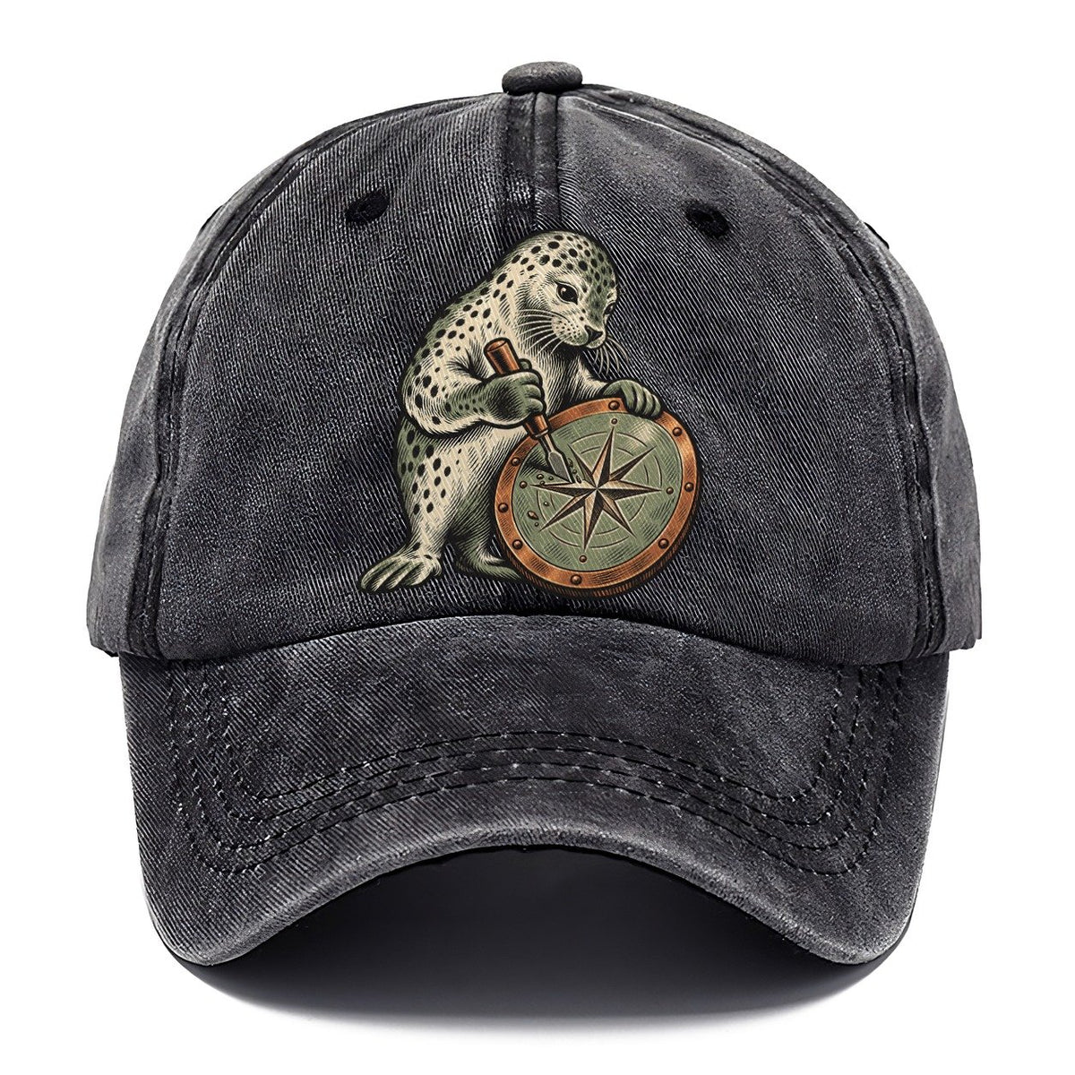 Seal Chart Engraver Sundown Familiars Classic Cap – Graphite