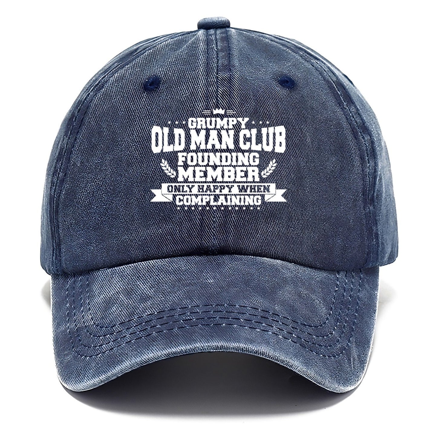 Grumpy Old Man Club Classic Cap – Twilight Navy