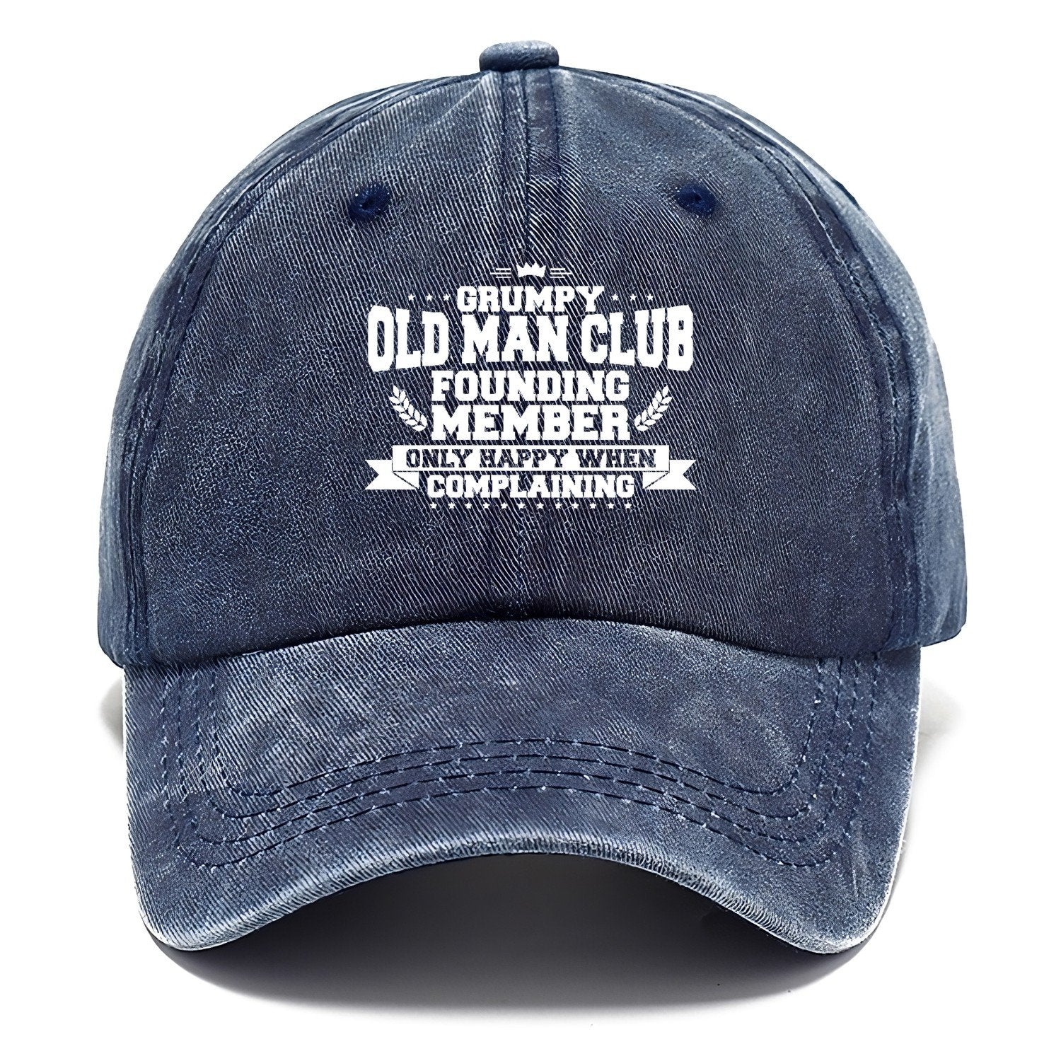 Grumpy Old Man Club Classic Cap – Twilight Navy