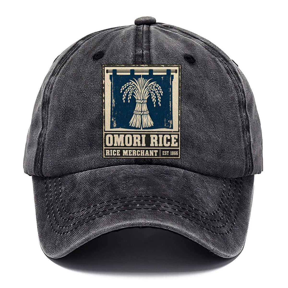 Omori Rice Merchants Noren Trade Co Classic Cap – Graphite