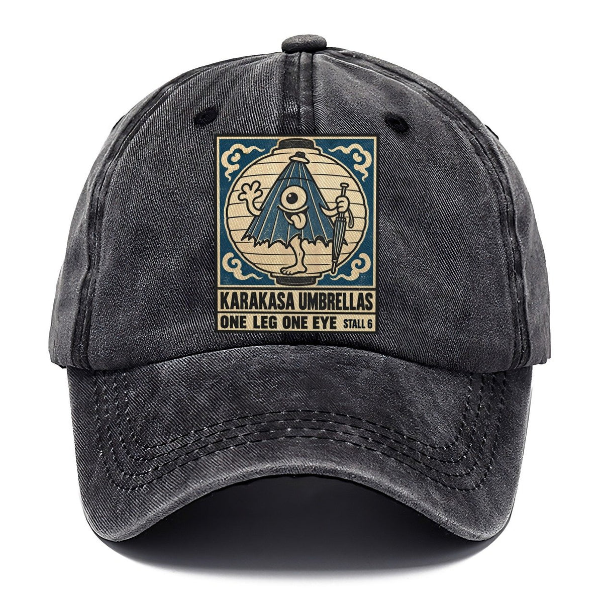 Karakasa Umbrellas Yokai Night Market Classic Cap – Graphite