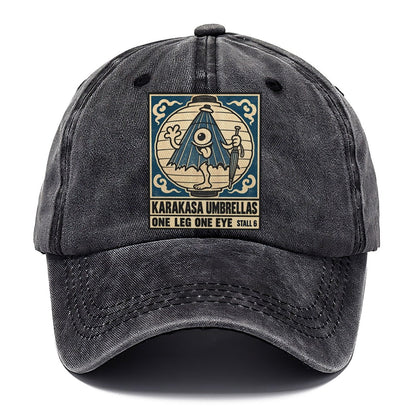 Karakasa Umbrellas Yokai Night Market Classic Cap – Graphite