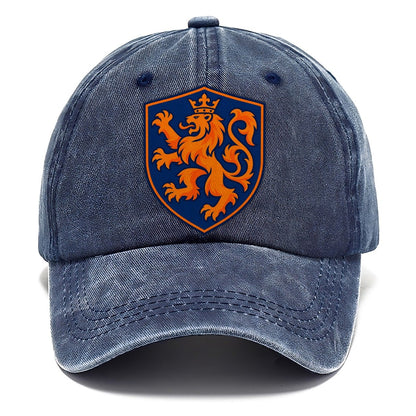 Netherlands Minimal Emblem Country Logos Classic Cap – Twilight Navy