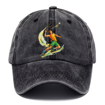 Tennis Player Perfect Serve Classic Cap – Graphite