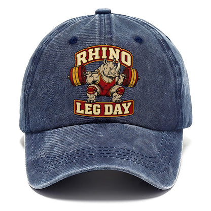 Rhino Leg Day Animal Lifters Classic Cap – Twilight Navy