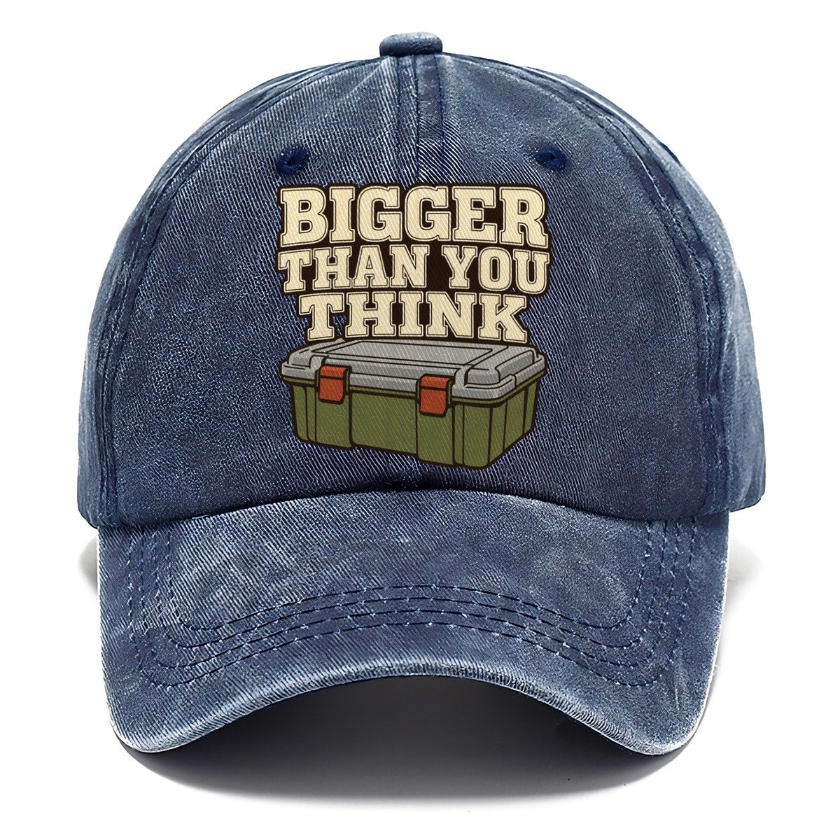 Bigger Than You Think Geocaching Classic Cap – Twilight Navy