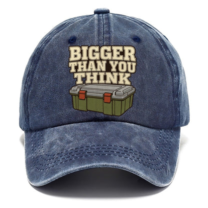 Bigger Than You Think Geocaching Classic Cap – Twilight Navy