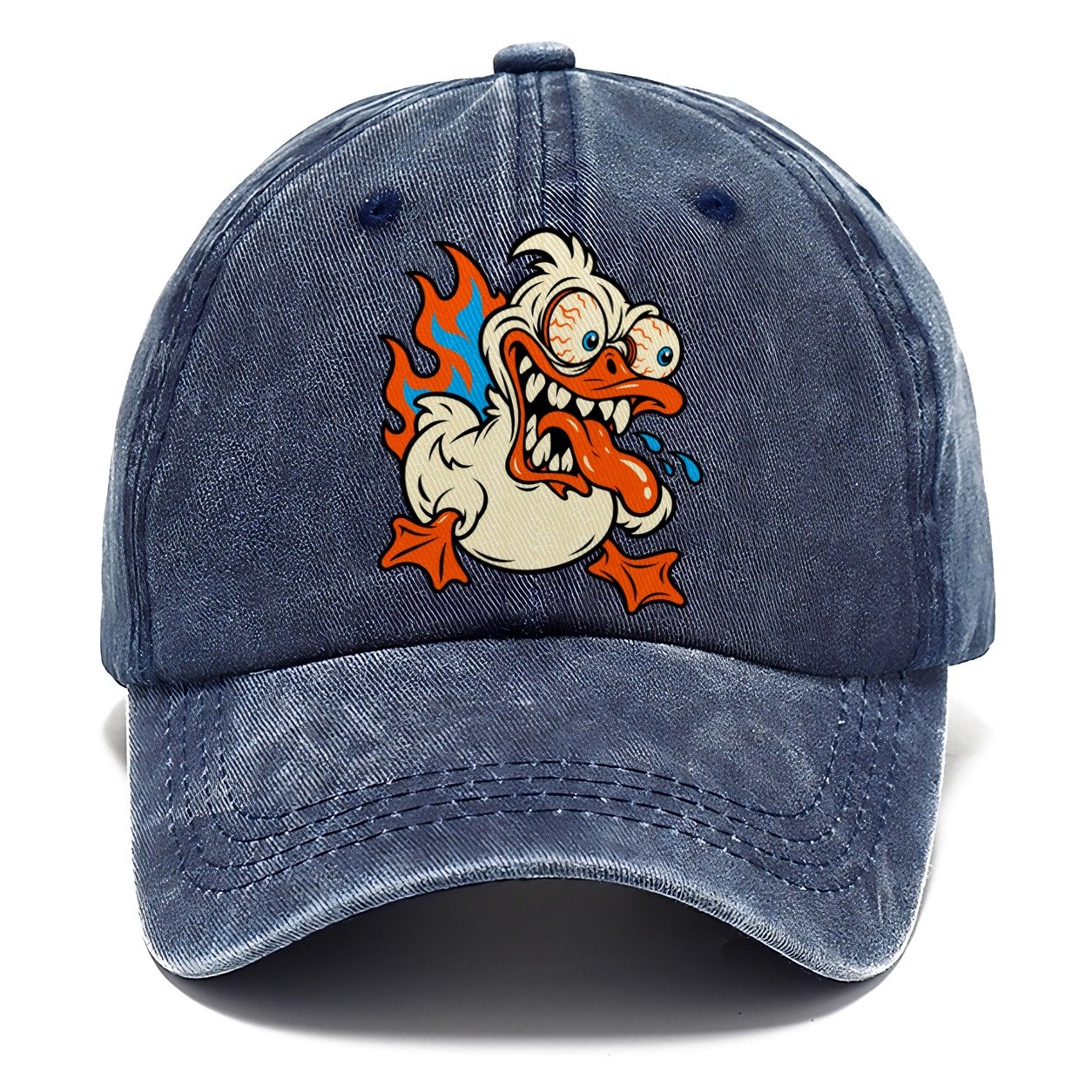 Rabid Rubber Duck Crazy Styles Classic Cap – Twilight Navy