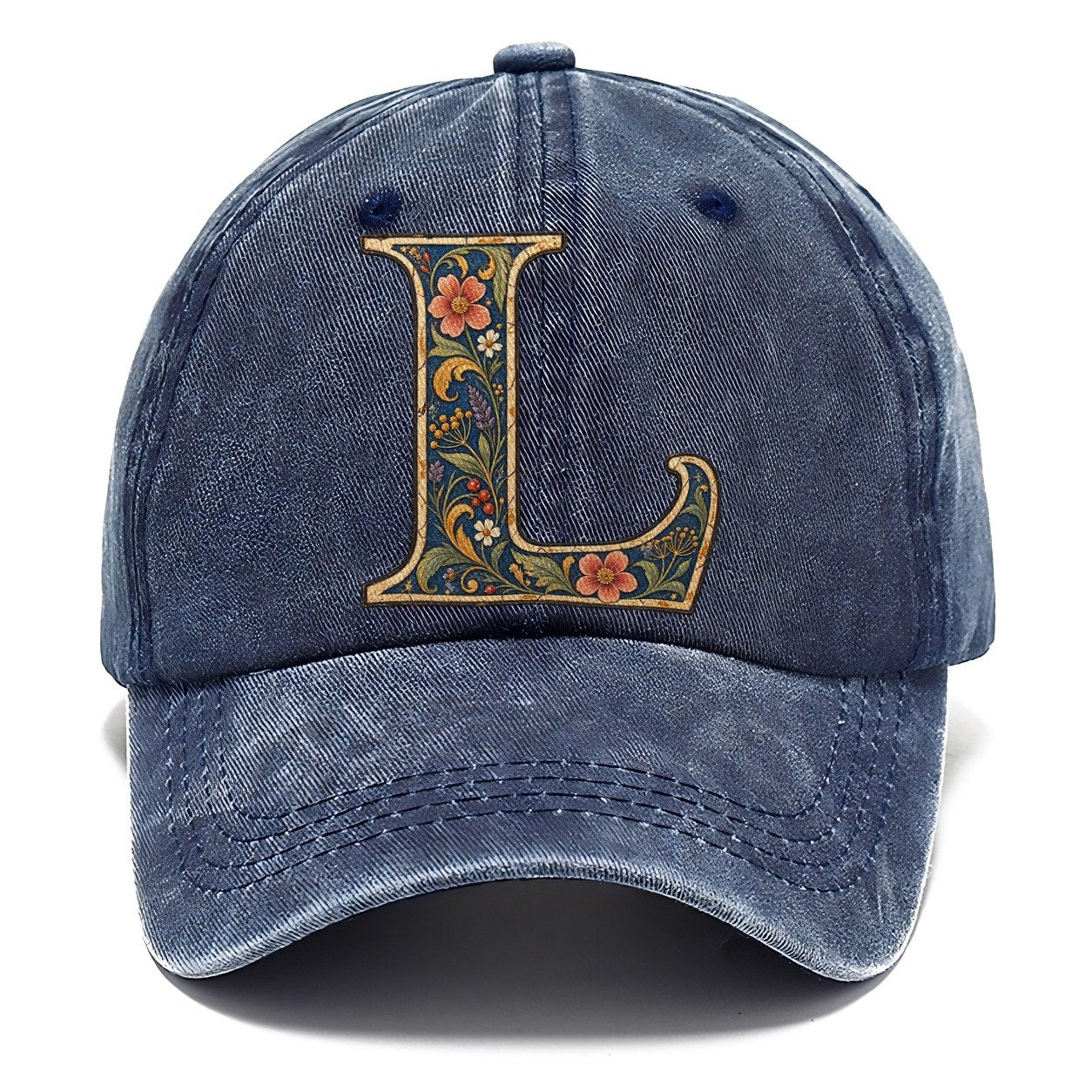 Wildflower L Monogram Classic Cap – Twilight Navy
