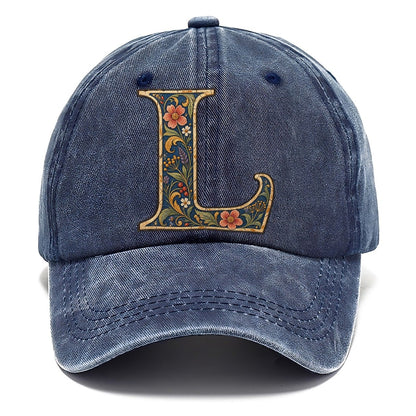 Wildflower L Monogram Classic Cap – Twilight Navy