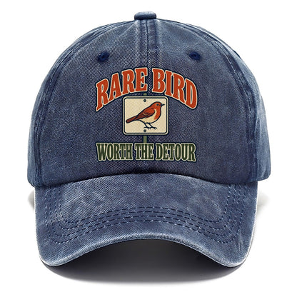 Rare Bird Worth The Detour Birdwatching Classic Cap – Twilight Navy