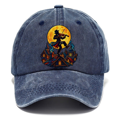 Shtetl Fiddler Roof Judaism Heritage Classic Cap – Twilight Navy