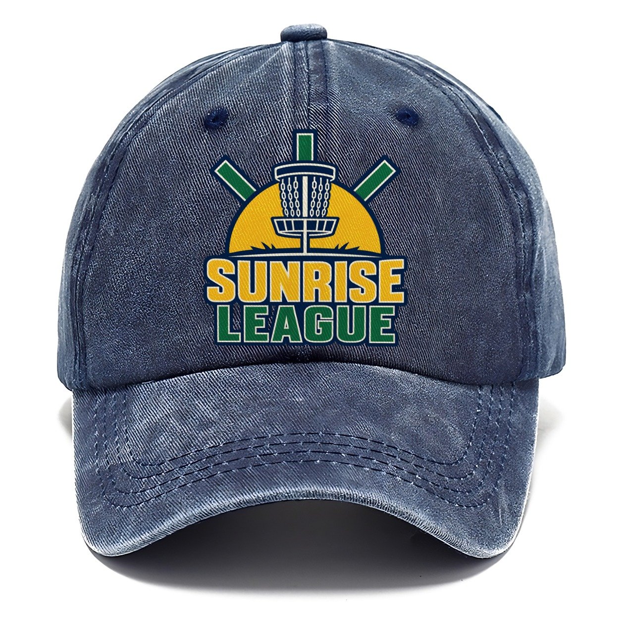 Sunrise League Disc Golf Classic Cap – Twilight Navy