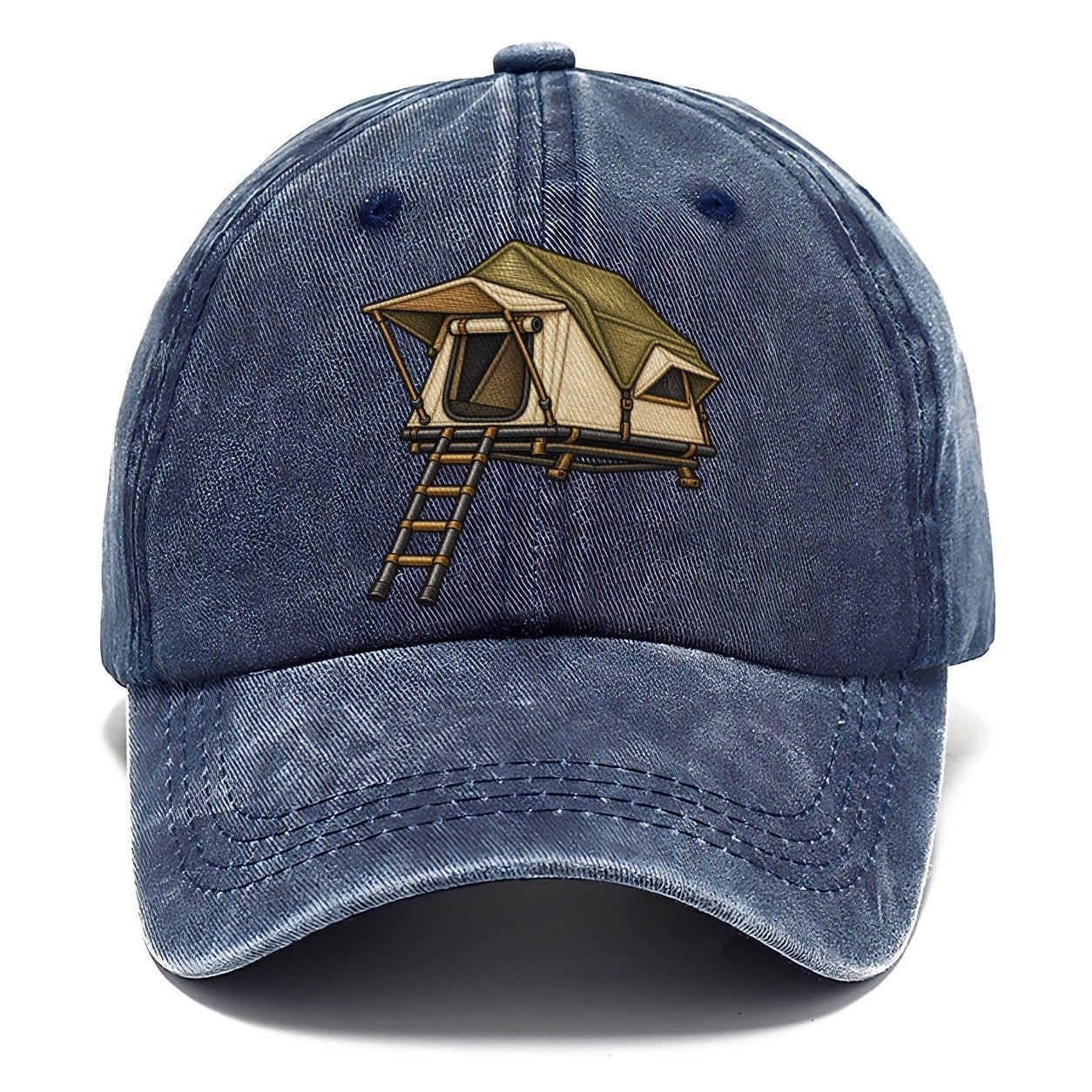 Rooftop Tent With Ladder Off Roading And Overlanding Classic Cap – Twilight Navy