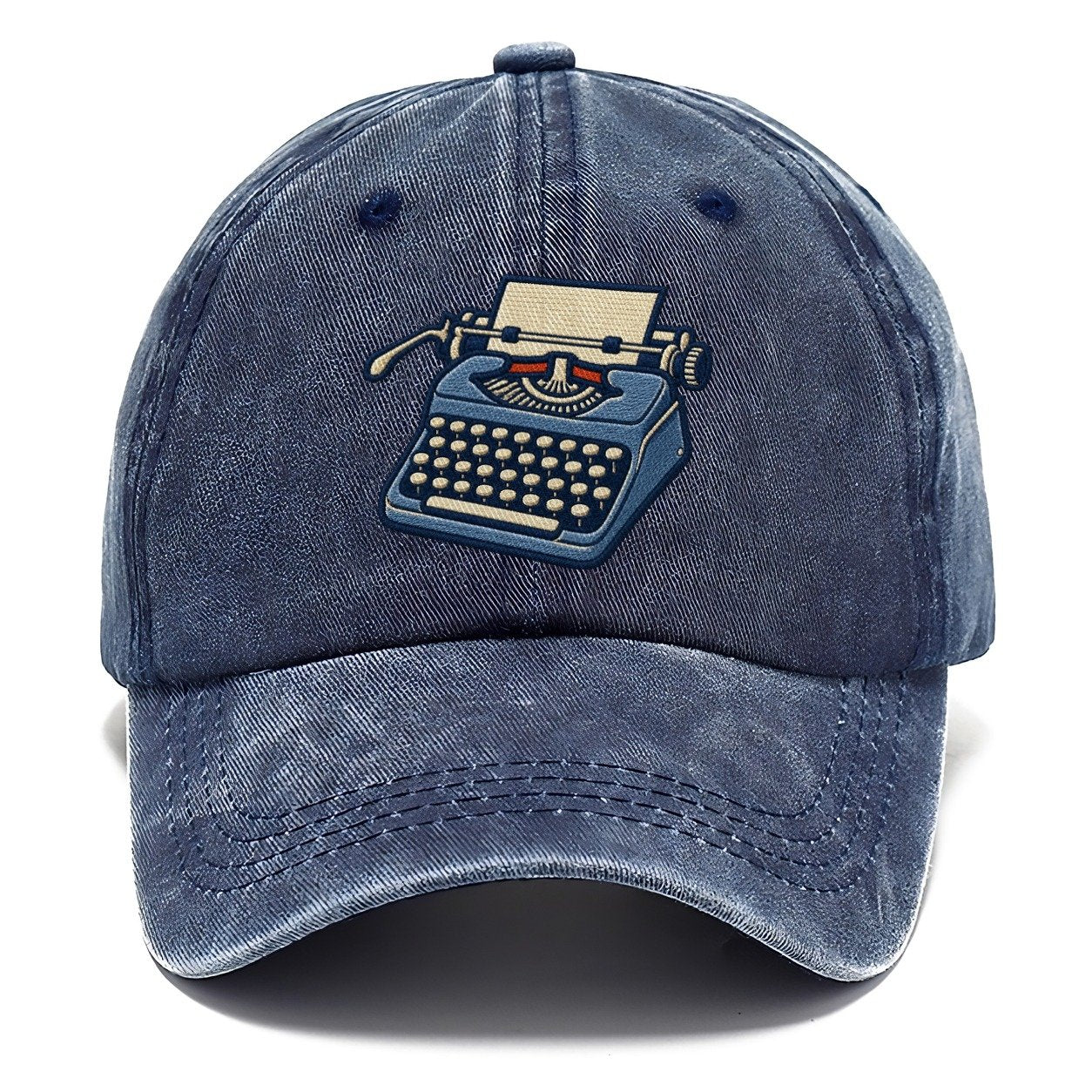Manual Typewriter Tiny Solo Marks Classic Cap – Twilight Navy
