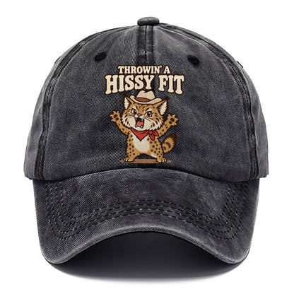 Throwin' A Hissy Fit Well I Declare Classic Cap – Graphite