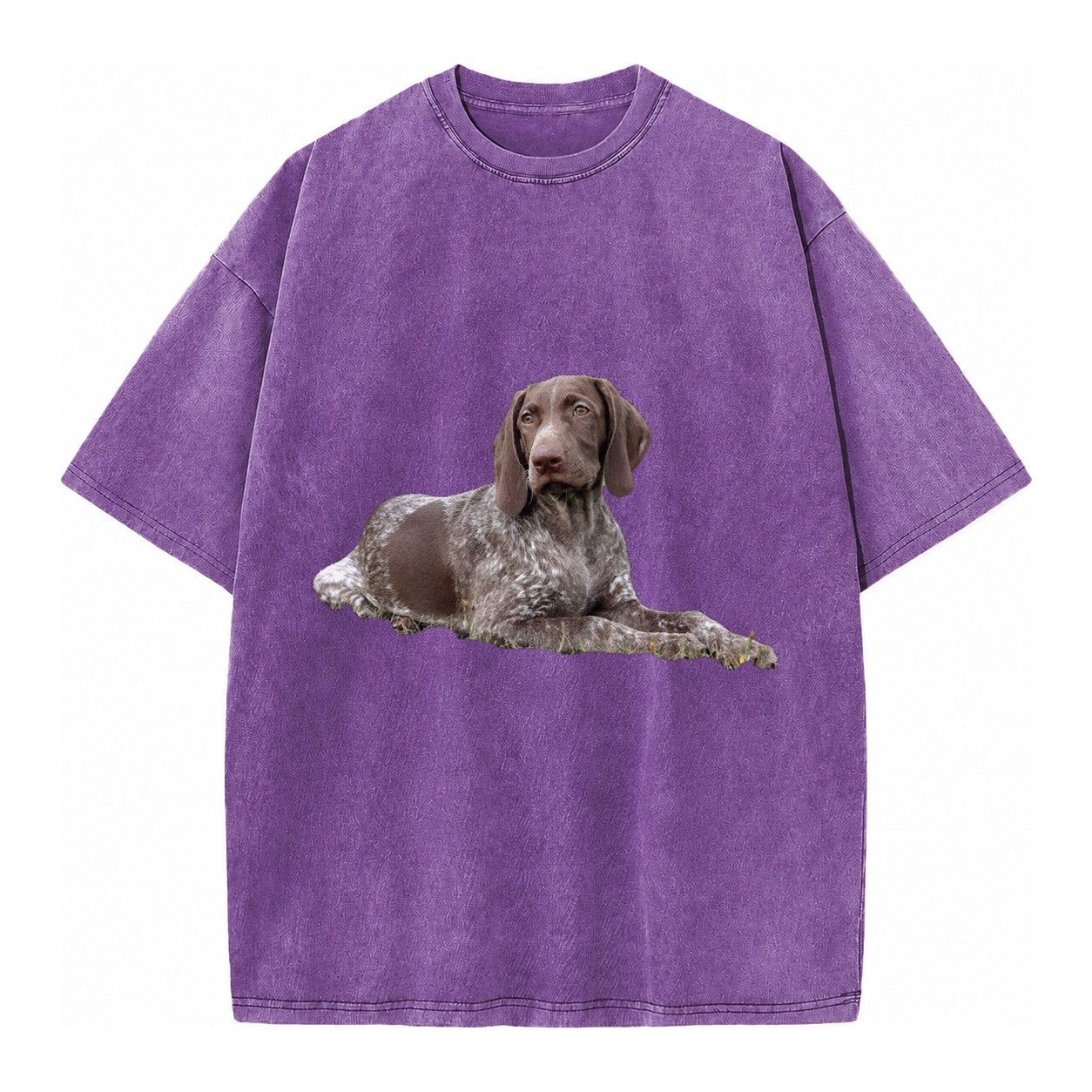 German Shorthaired Pointer 2 Vintage T-shirt – Purple