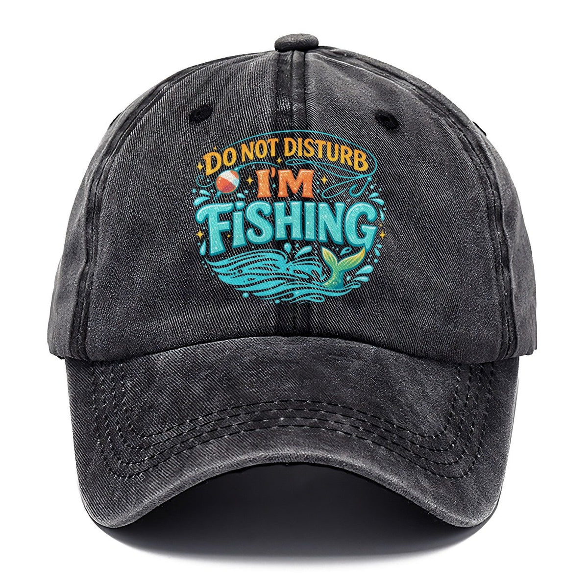 Fishing Is My Retirement Plan Classic Cap – Graphite