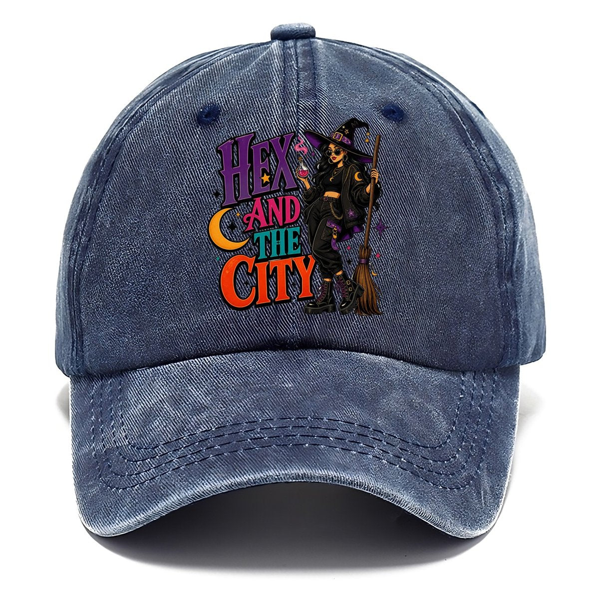Hex And The City Witch Meme Classic Cap – Twilight Navy