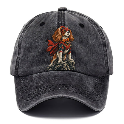 Caped Superhero Spaniel Classic Cap – Graphite