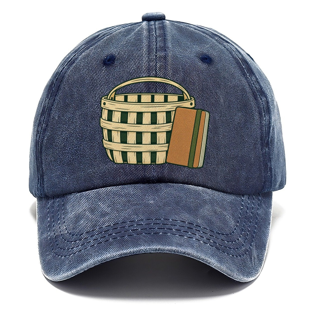 Basket And Field Notebook Foraging And Mycology Classic Cap – Twilight Navy