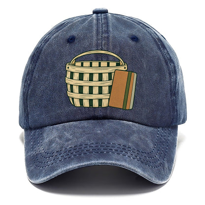 Basket And Field Notebook Foraging And Mycology Classic Cap – Twilight Navy