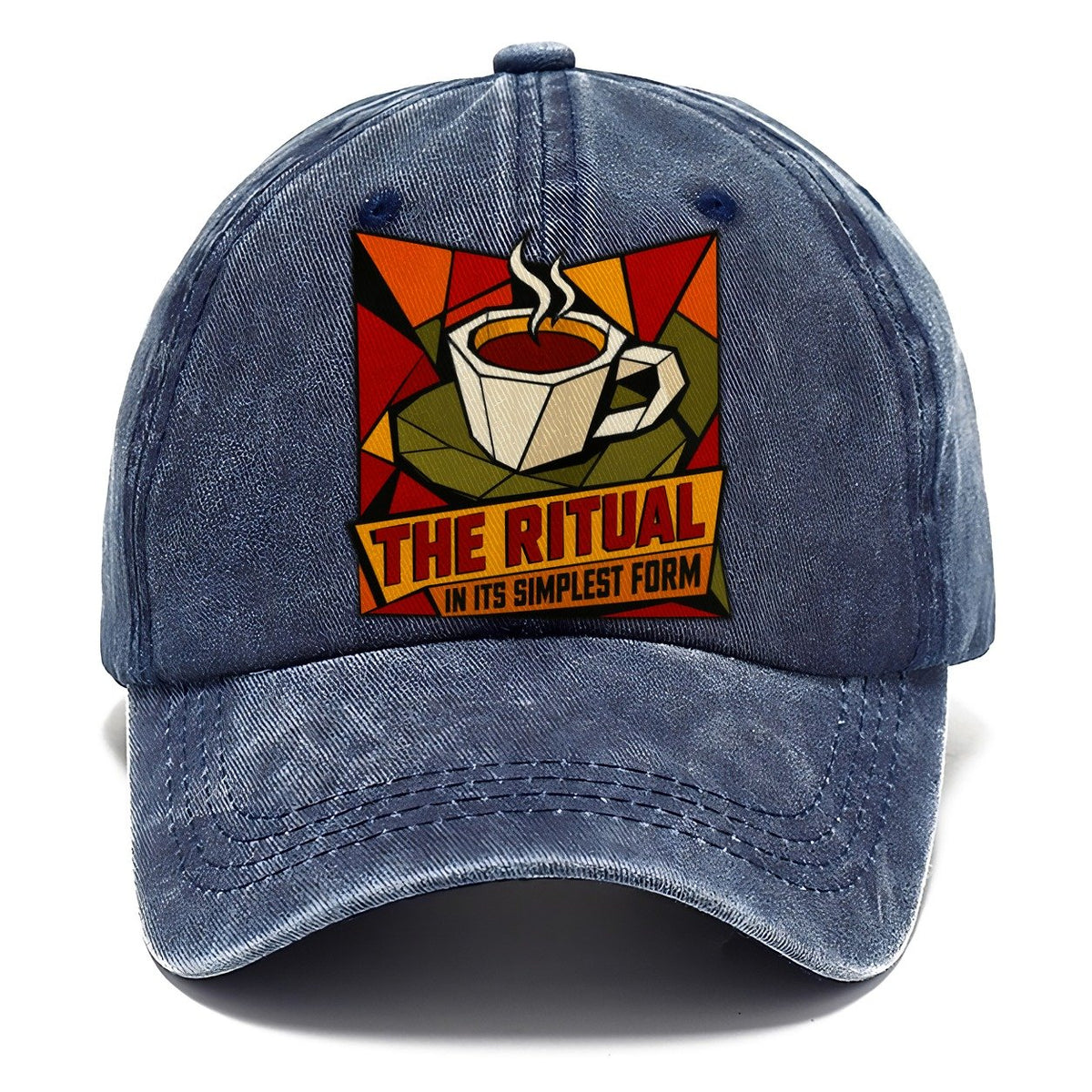 Espresso Cup Close Up Classic Cap – Twilight Navy