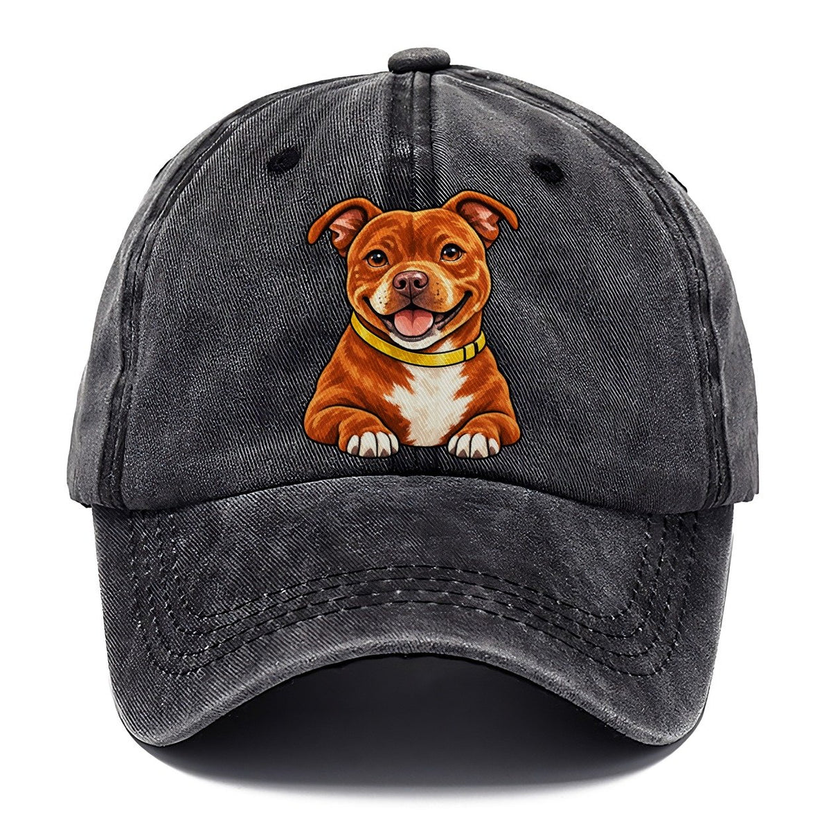 Red Staffy Classic Cap – Graphite