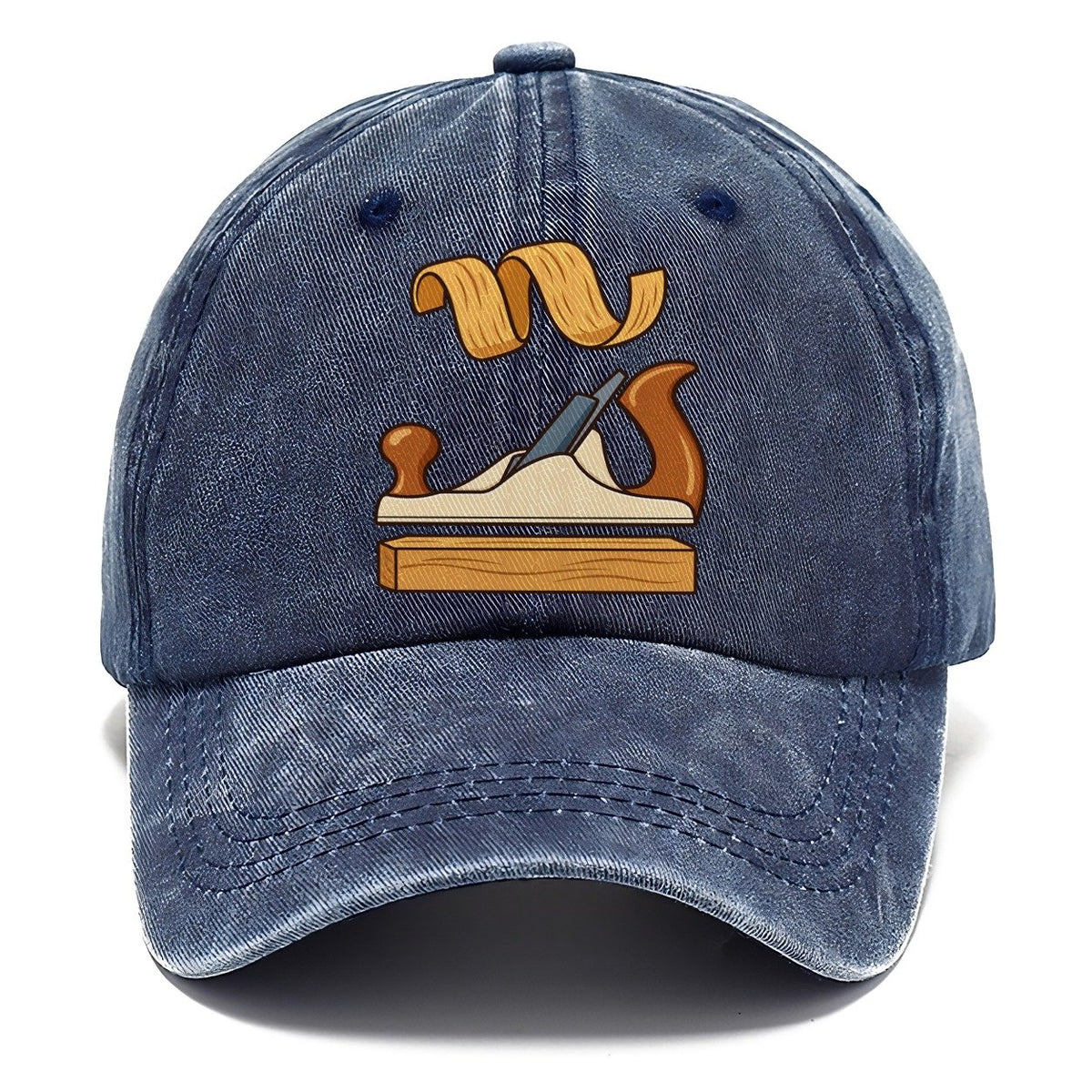 Bench Plane Profile Woodworking Classic Cap – Twilight Navy