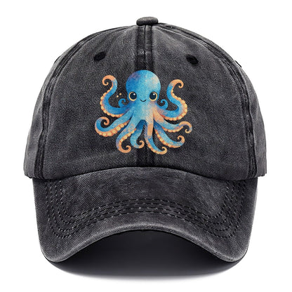 Cute Octopus Creature Classic Cap – Graphite