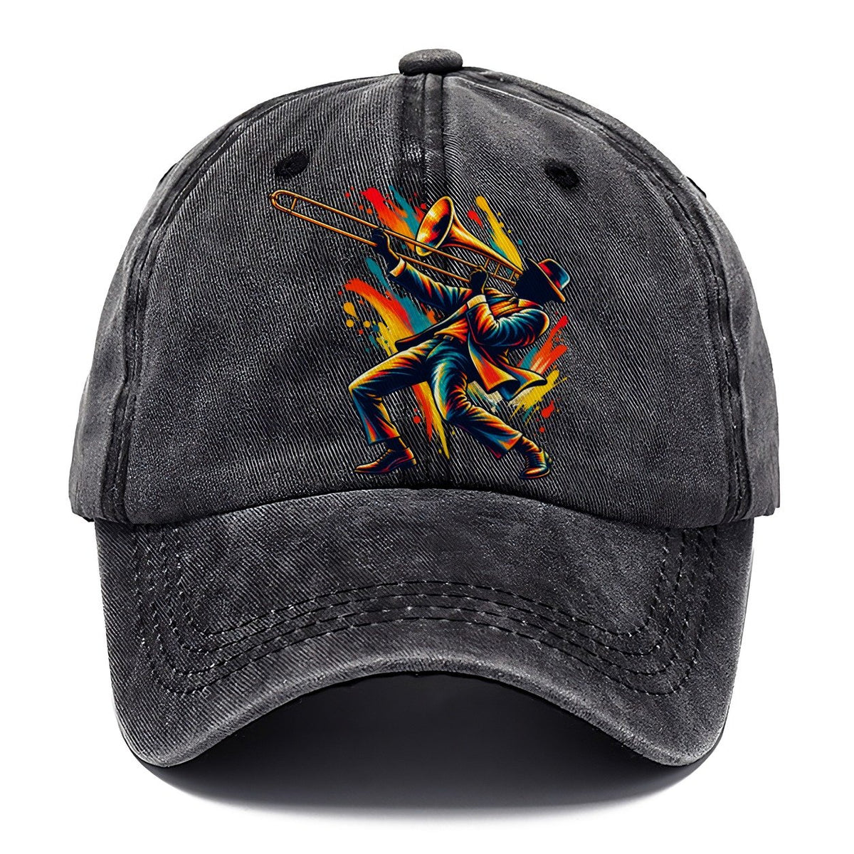 Slide Trombone Player Classic Cap – Graphite