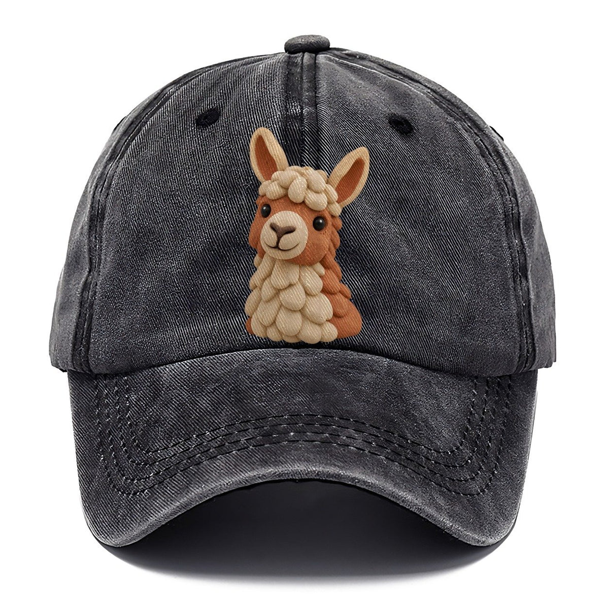 Llama Wool Cloud Classic Cap – Graphite