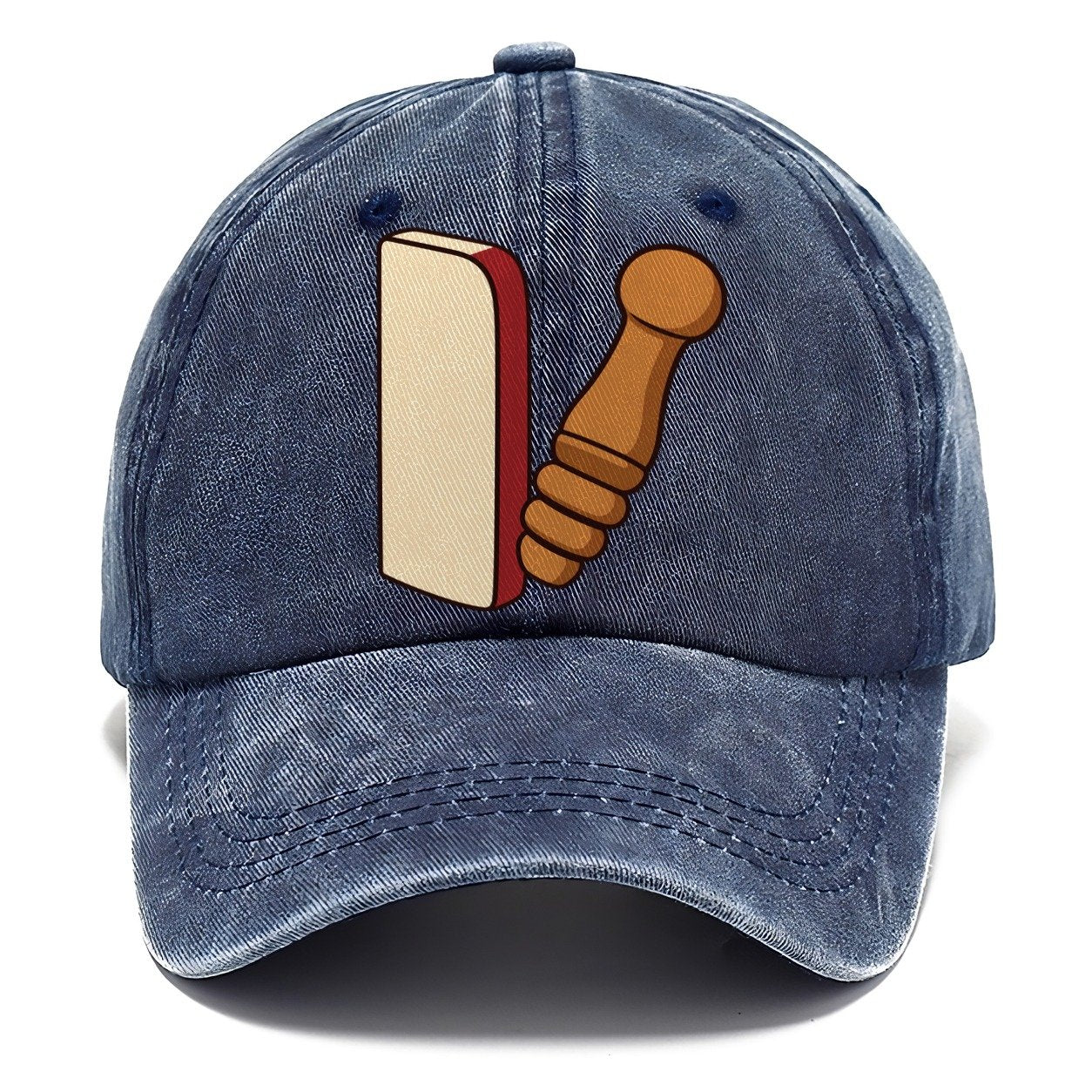 Edge Burnisher Study Leathercraft Classic Cap – Twilight Navy