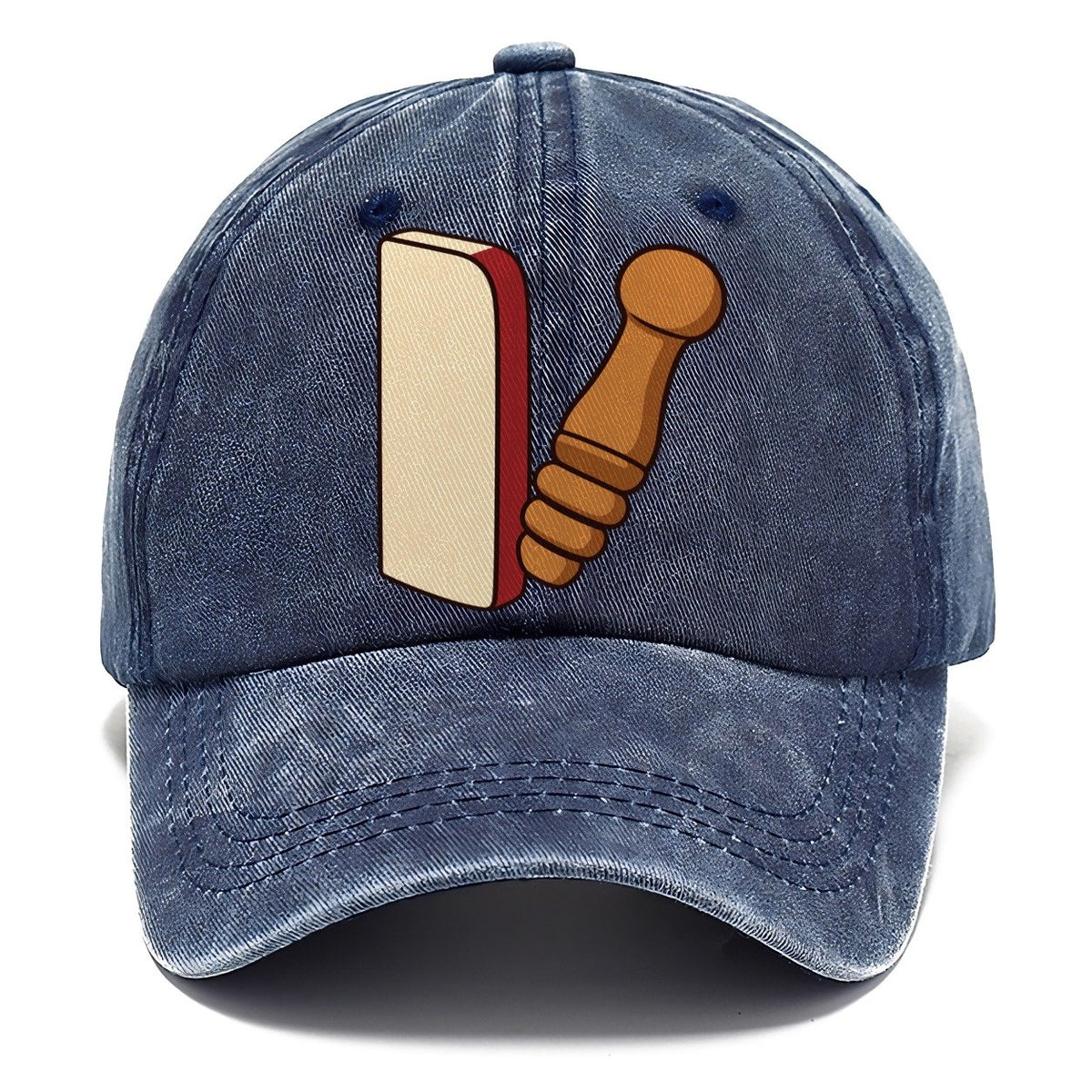 Edge Burnisher Study Leathercraft Classic Cap – Twilight Navy