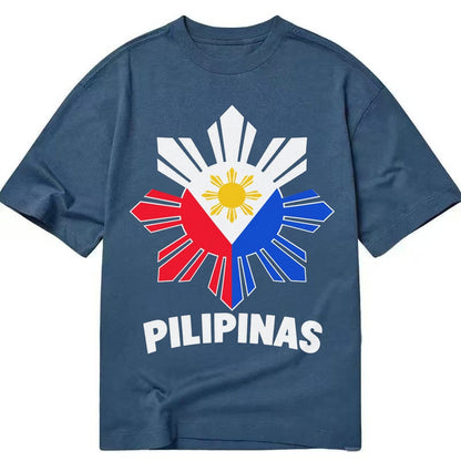 Philippines Sun Stars Classic T-shirt – Twilight Navy