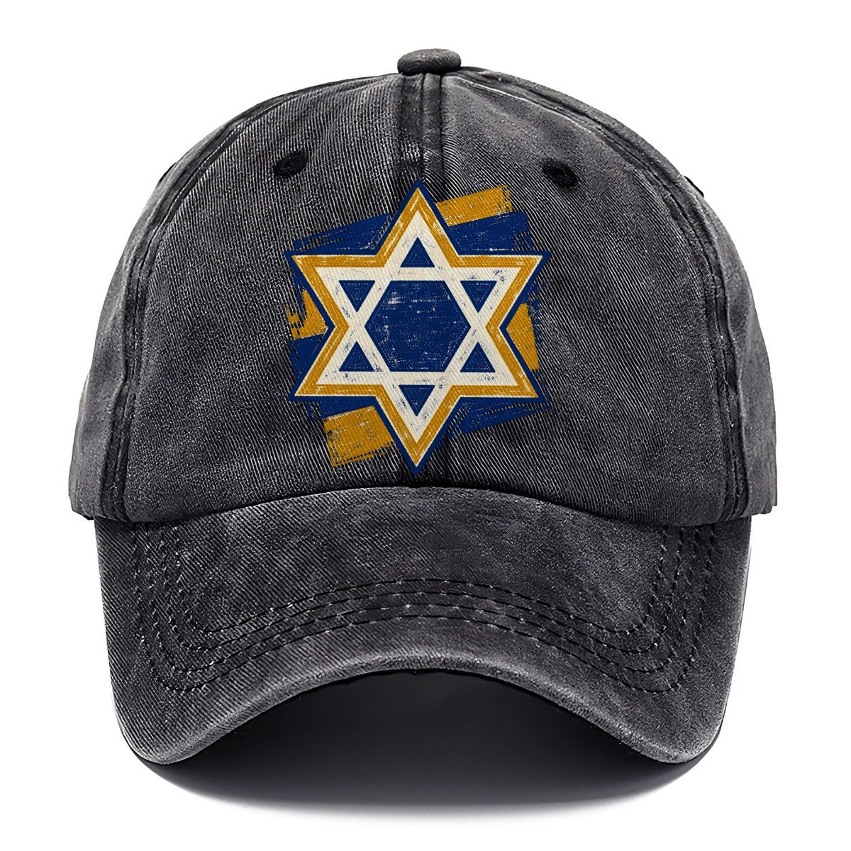 Handcrafted Star of David Classic Cap – Graphite