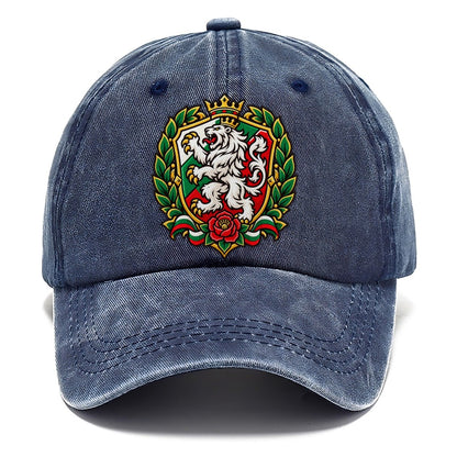 Bulgaria Heraldic Crest Country Logos Classic Cap – Twilight Navy