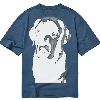 Black Labrador Classic T-shirt – Twilight Navy
