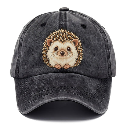 Hedgehog Round Face Small Pet Logos Classic Cap – Graphite