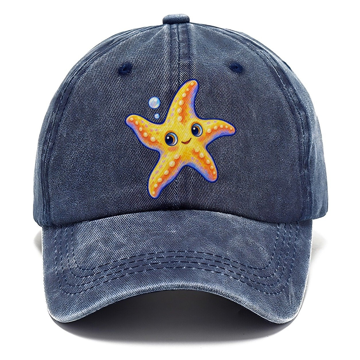 Starfish Side Float Sea Sprite Classic Cap – Twilight Navy