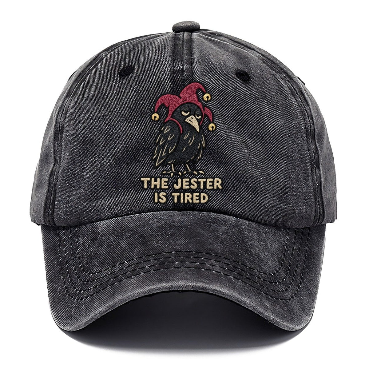 Crow Fool Weary Court Classic Cap – Graphite