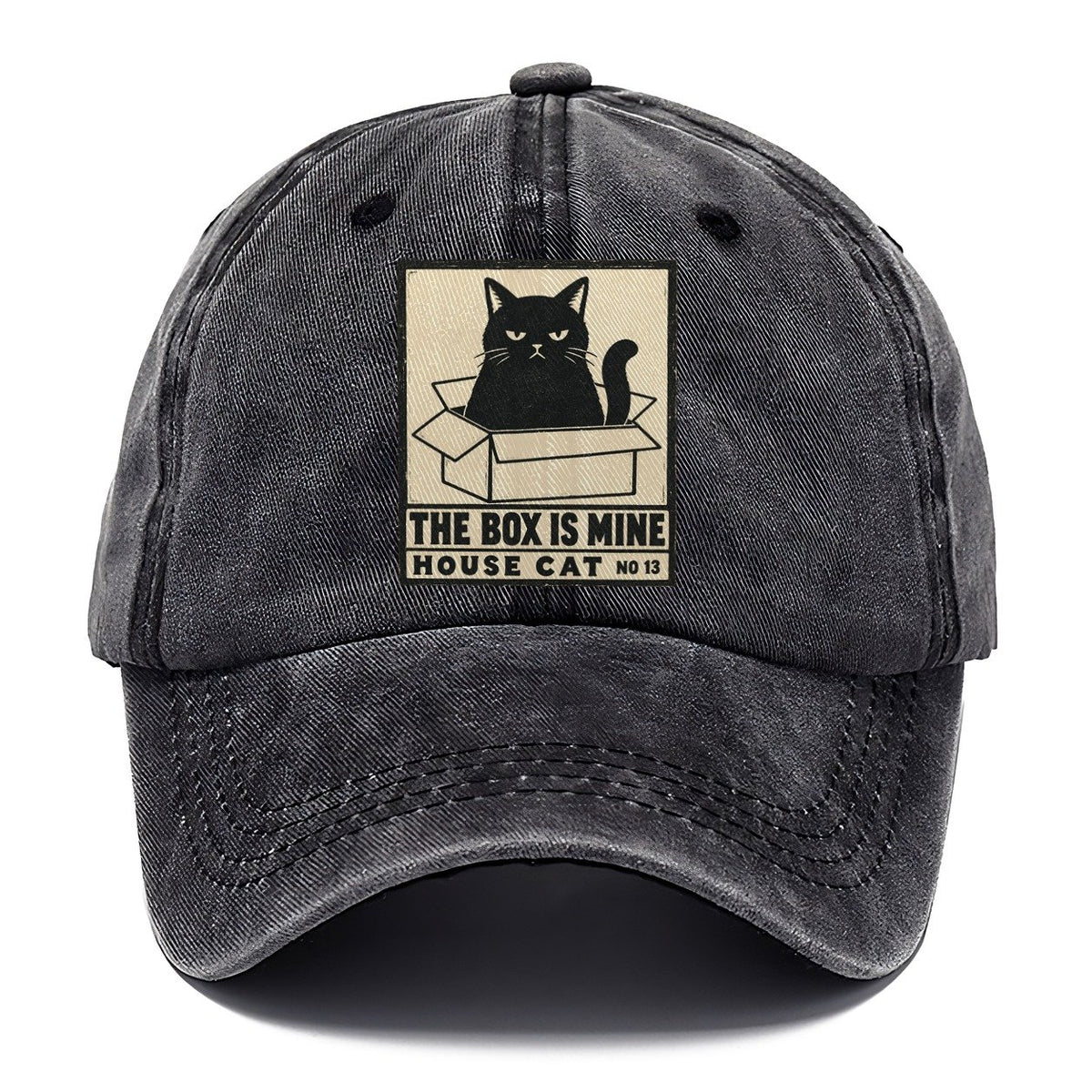 The Box Is Mine Neko Says No Classic Cap – Graphite