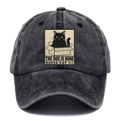 The Box Is Mine Neko Says No Classic Cap – Graphite