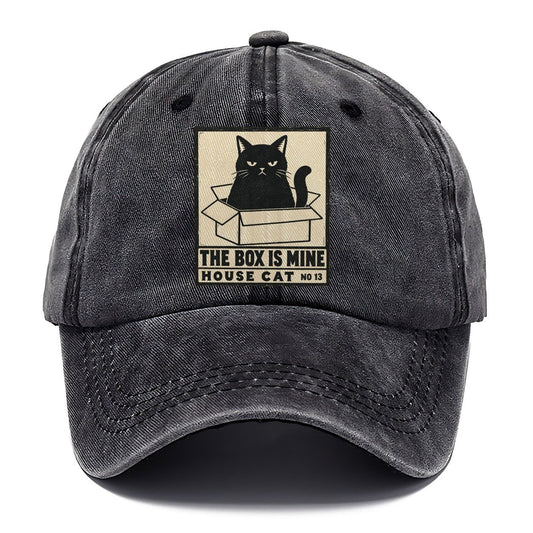 The Box Is Mine Neko Says No Classic Cap – Graphite