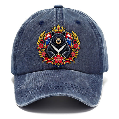 Taiwan Heraldic Crest Country Logos Classic Cap – Twilight Navy