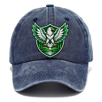 Nigeria Minimal Emblem Country Logos Classic Cap – Twilight Navy