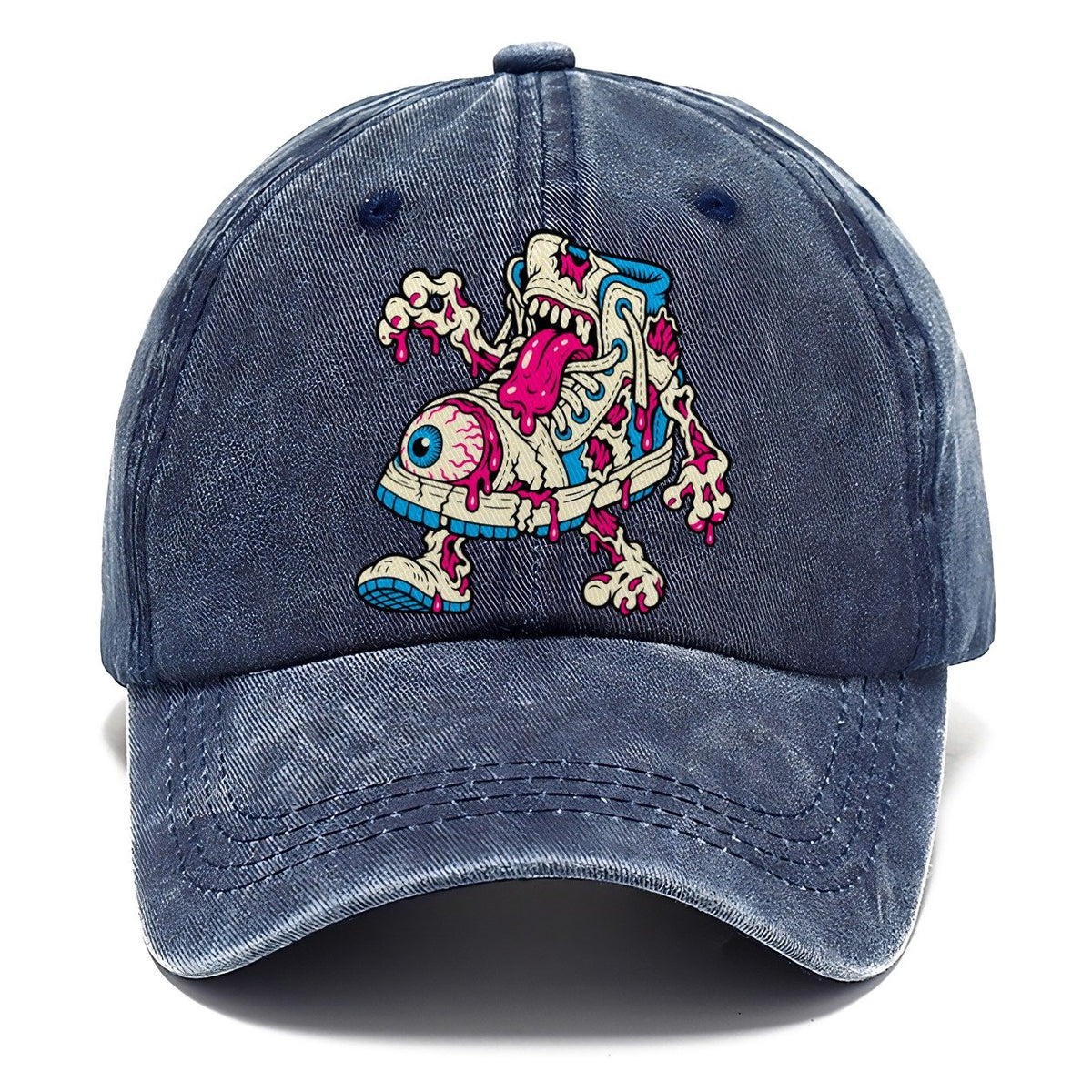 Zombie Sneaker Crazy Styles Classic Cap – Twilight Navy