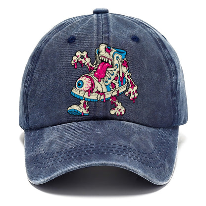 Zombie Sneaker Crazy Styles Classic Cap – Twilight Navy