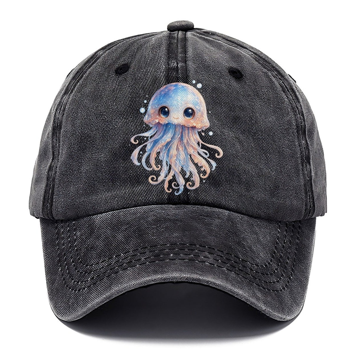 Cute Octopus Creature Classic Cap – Graphite